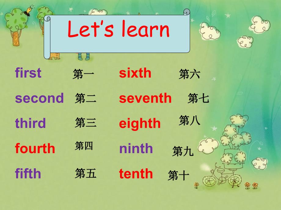 推荐Lesson8FirstSecondThird课件3_第2页