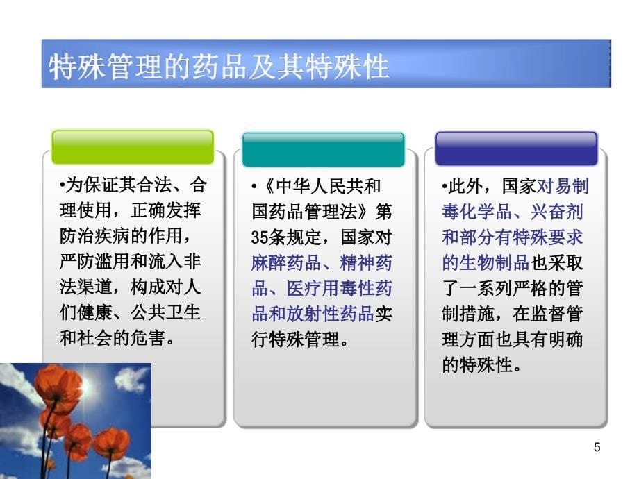 5特殊管理的药品教学教案_第5页