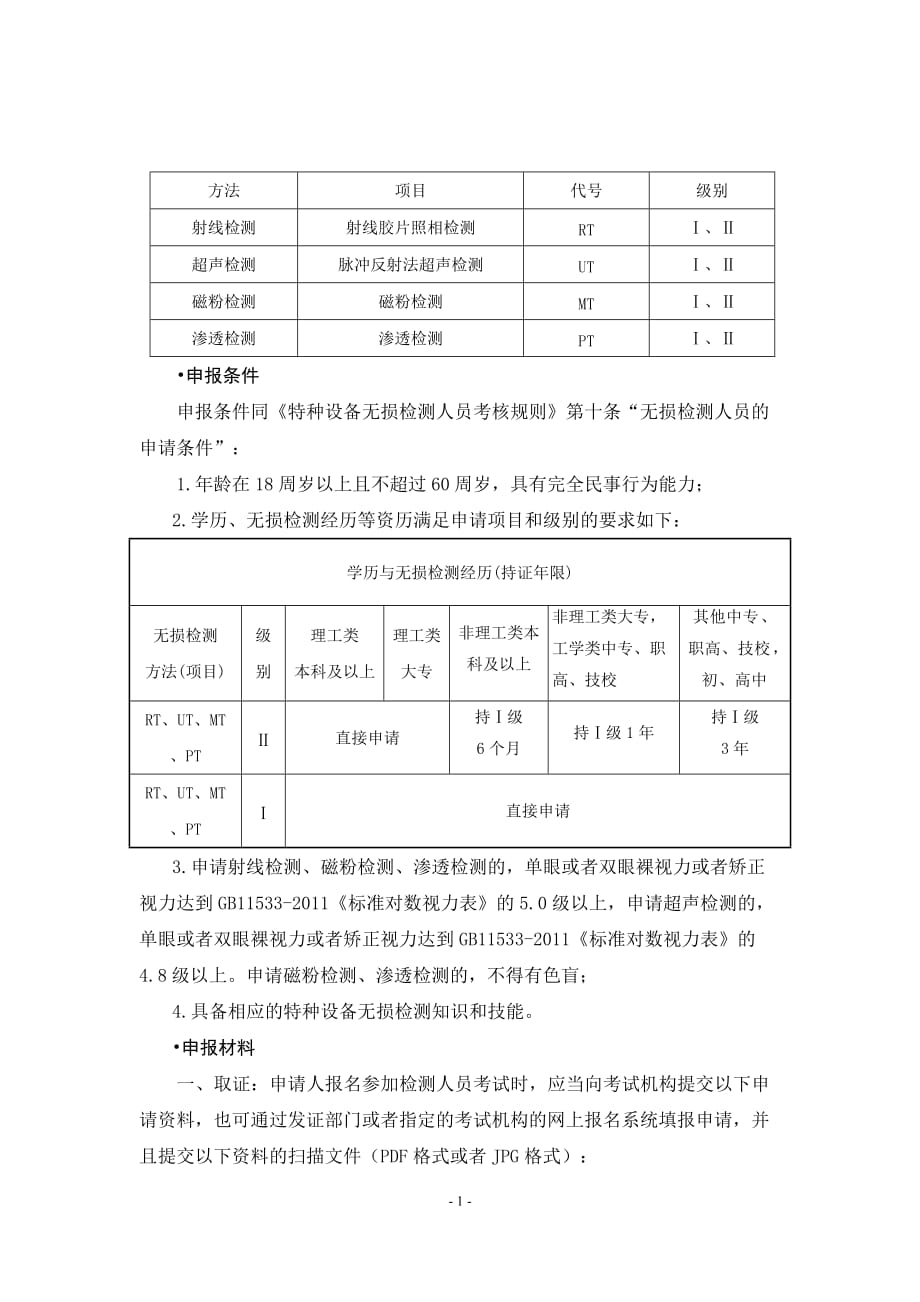 特种设备无损检测人员资格认定（办事指南）doc_第2页