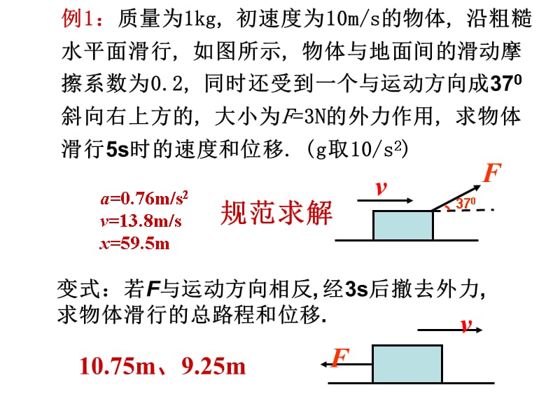 浙江省富阳市高考物理一轮复习课件牛顿运动定律的应用两类问题_第2页