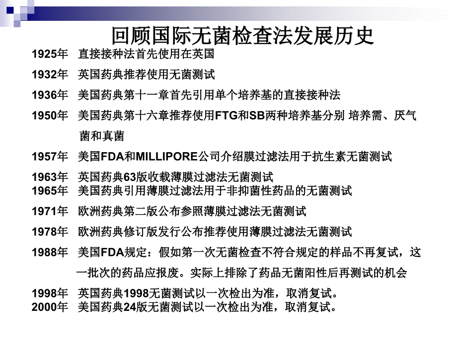 2010版无菌检查法 PPT课件资料教程_第3页