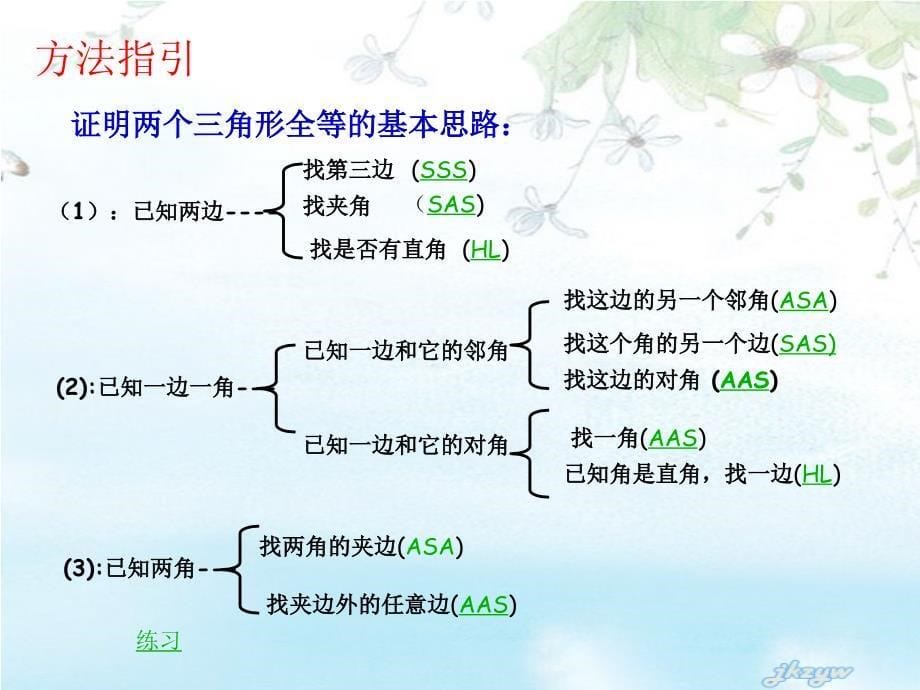 八年级数学全等三角形复习课件_第5页