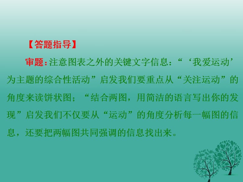 中考语文复习第一篇专题七语言运用第一节读图识表课件_第5页