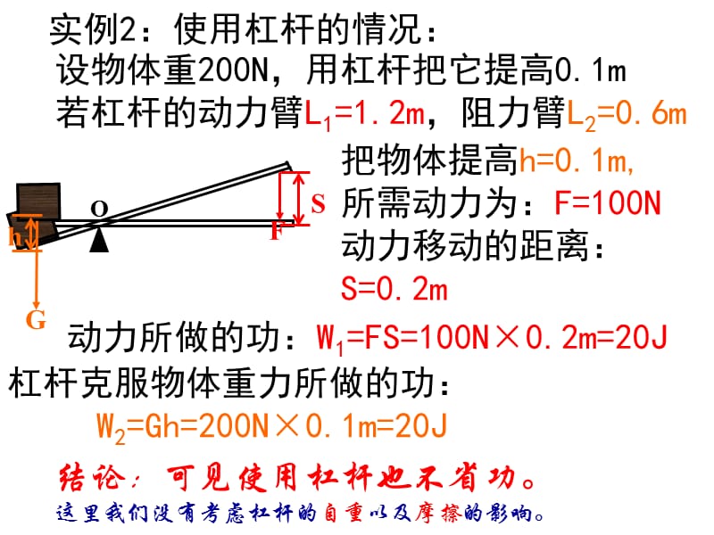 初中物理之机械功的原理课件_第2页