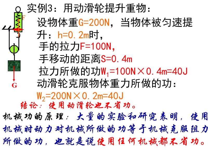 初中物理之机械功的原理课件_第3页