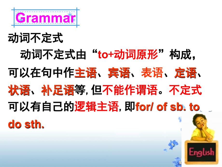 动词不定式grammar-infinitive课件_第1页