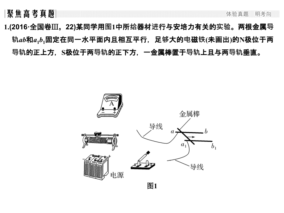 高考物理二轮复习全国通用课件专题六物理实验第2讲_第2页