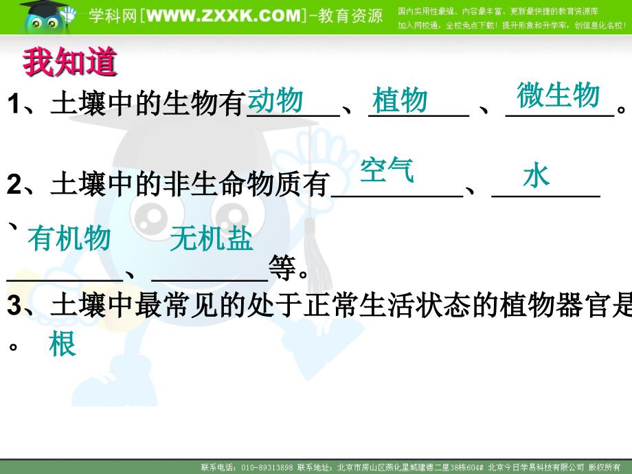 初中生物教案 根的结构与功能PPt课件_第2页