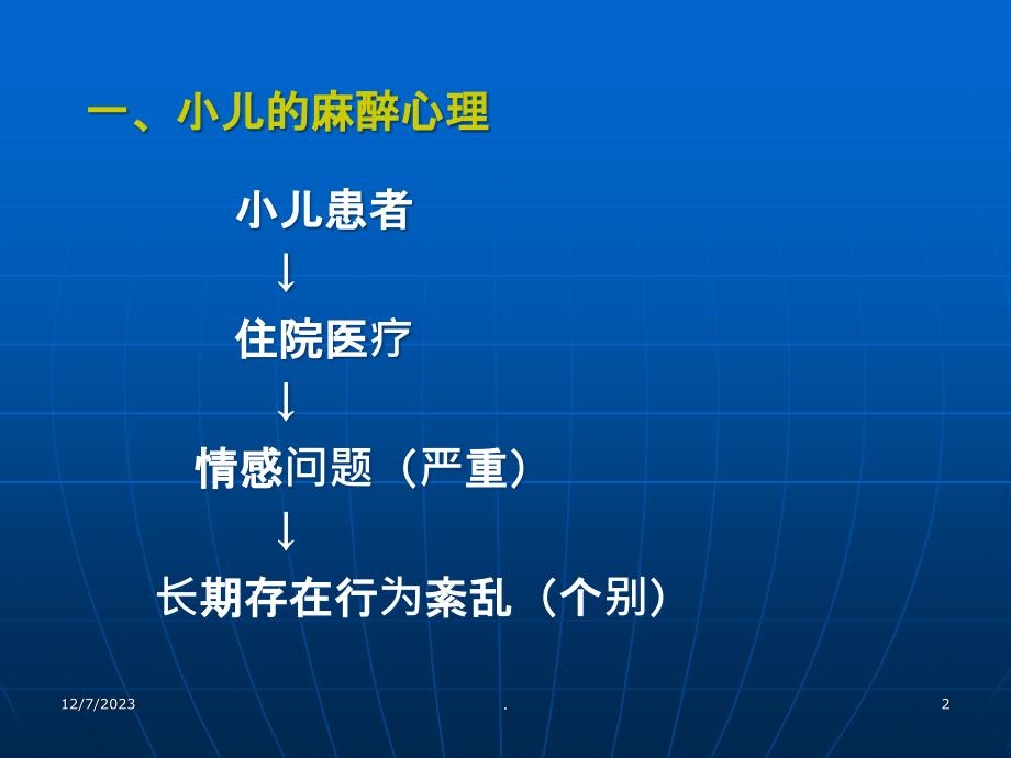 名师推荐小儿麻醉的有关问题PPT课件_第2页