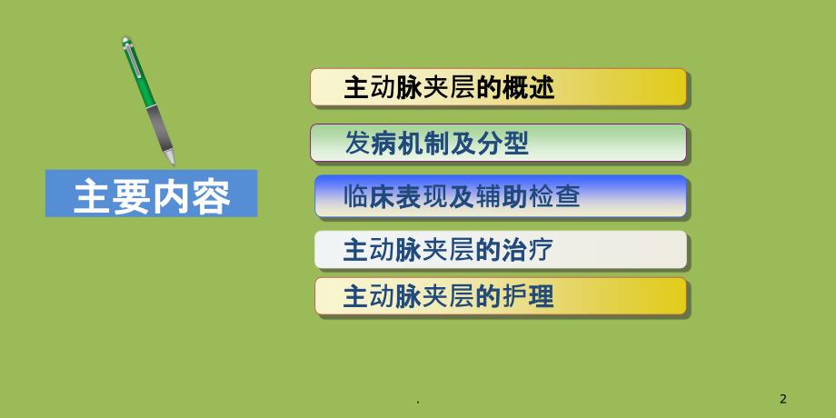 主动脉夹层的急救与护理__PPT课件_第2页