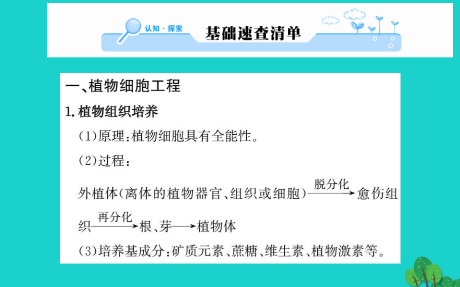 2017高中生物 专题2 细胞工程 阶段复习课课件 新人教版选修3_第2页