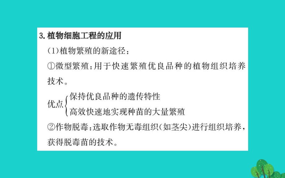 2017高中生物 专题2 细胞工程 阶段复习课课件 新人教版选修3_第4页