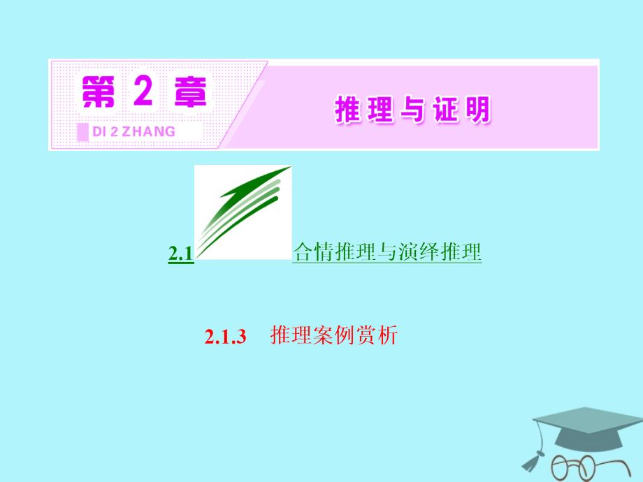 高中数学第二章推理与证明2.1合情推理与演绎推理2.1.3导数在研究函数中的作用推理案例赏析课件苏教版选修2-2_第2页