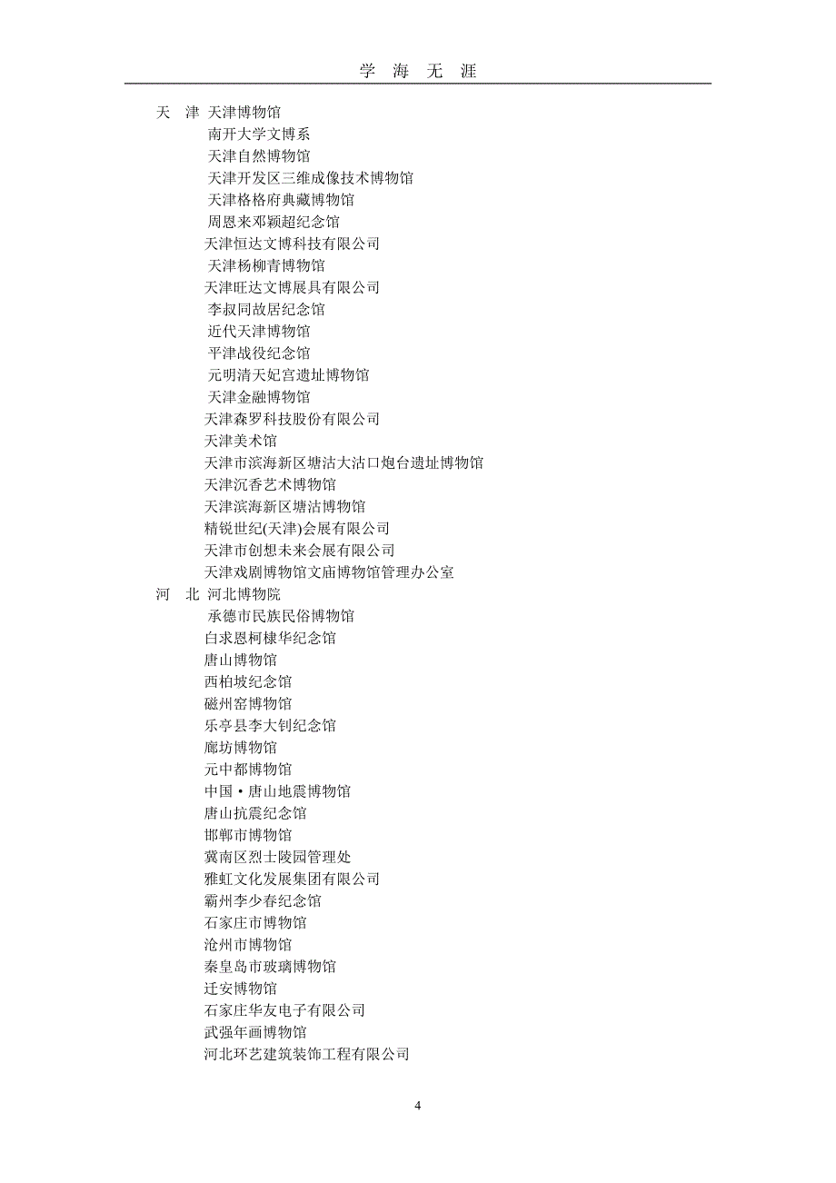 （2020年7月整理）中国博物馆协会团体会员名录.doc_第4页