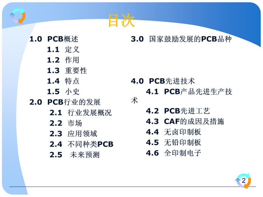 PCB行业发展及先进技术 (2)教学幻灯片_第2页