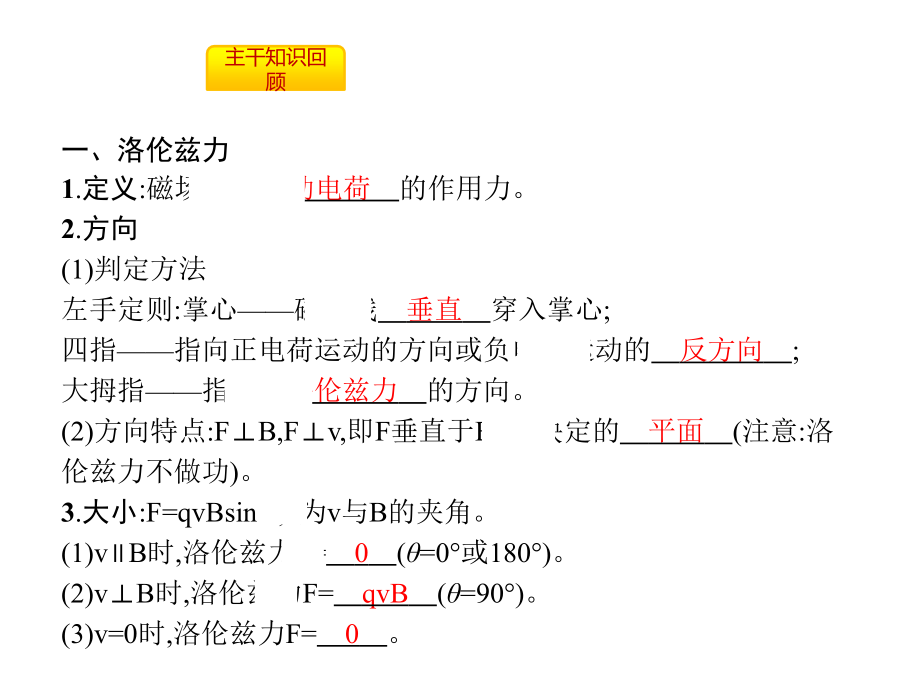 高考物理全国通用一轮总复习配套课件第九章磁场9.2_第2页