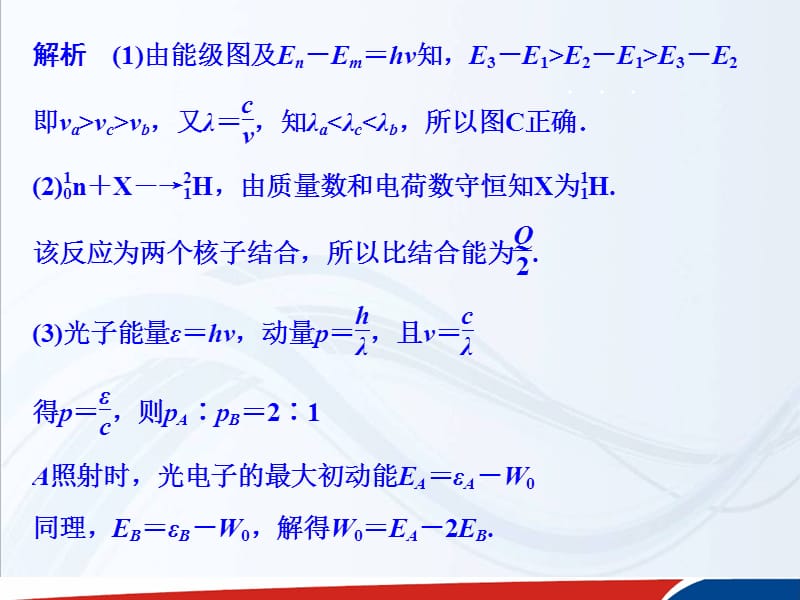 高考物理二轮复习课件江苏专用第15讲动量守恒定律原子结构和原子核_第4页