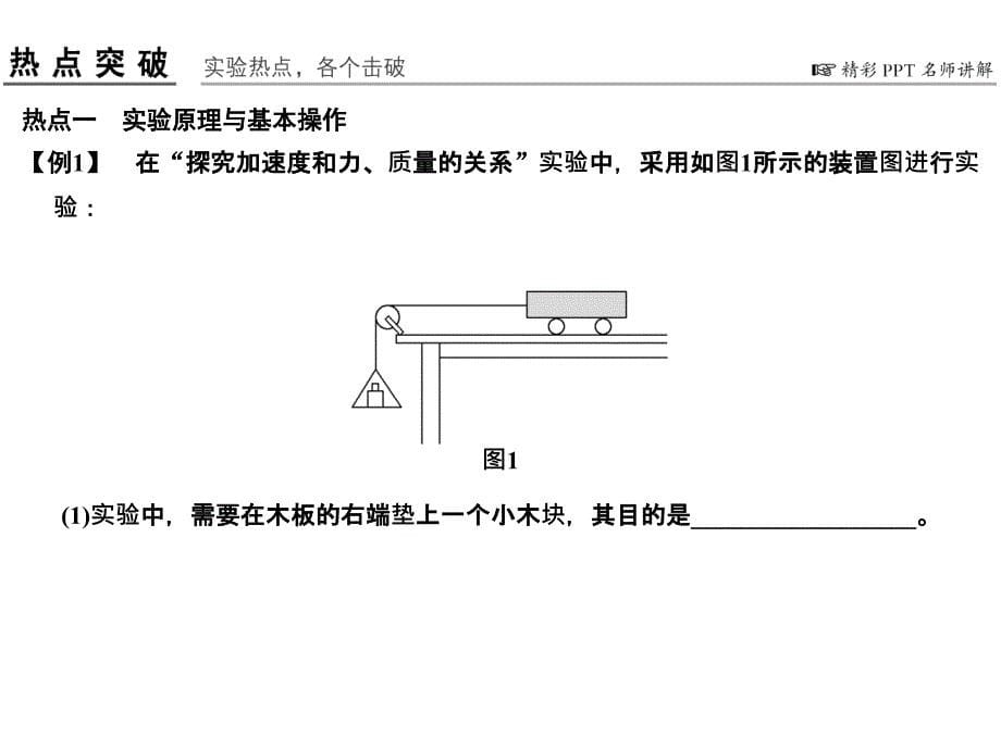 高考物理江苏专用一轮复习课件第3章牛顿运动定律实验三_第5页