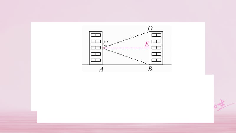 （达州专版）2018中考数学总复习 第二轮 中档题突破 专项突破4 解直角三角形的实际应用课件_第5页