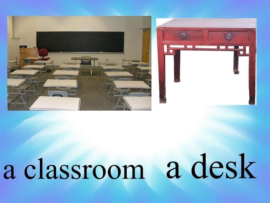 冀教版英语一下(一起)《Unit1 My classroom》课件_第5页