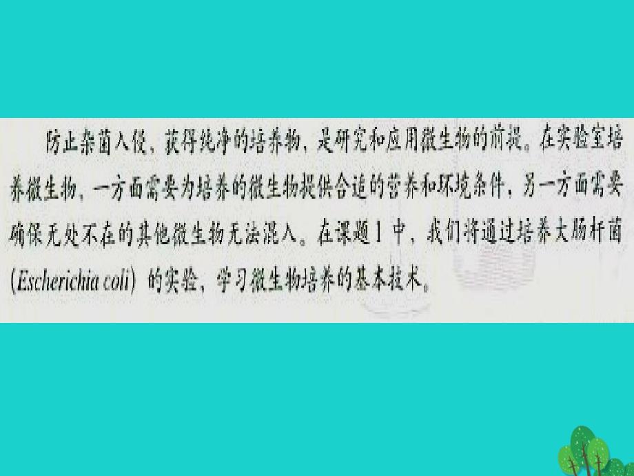 2017高中生物 微生物的培养与应用 2.1 微生物的实验室培养课件5 新人教版选修1_第3页