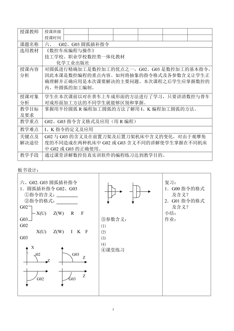 （2020年7月整理）圆弧插补指令G02、G03.doc_第1页