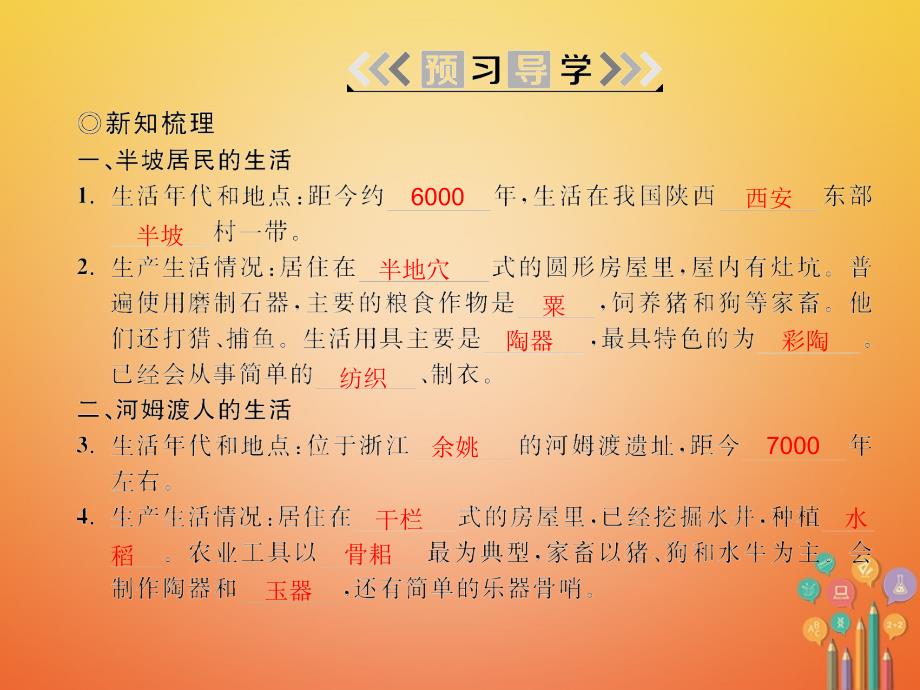 2017-2018学年七年级历史上册 第一单元 史前时期：中国境内人类的活动 第2课 原始农耕生活课件 新人教版_第2页