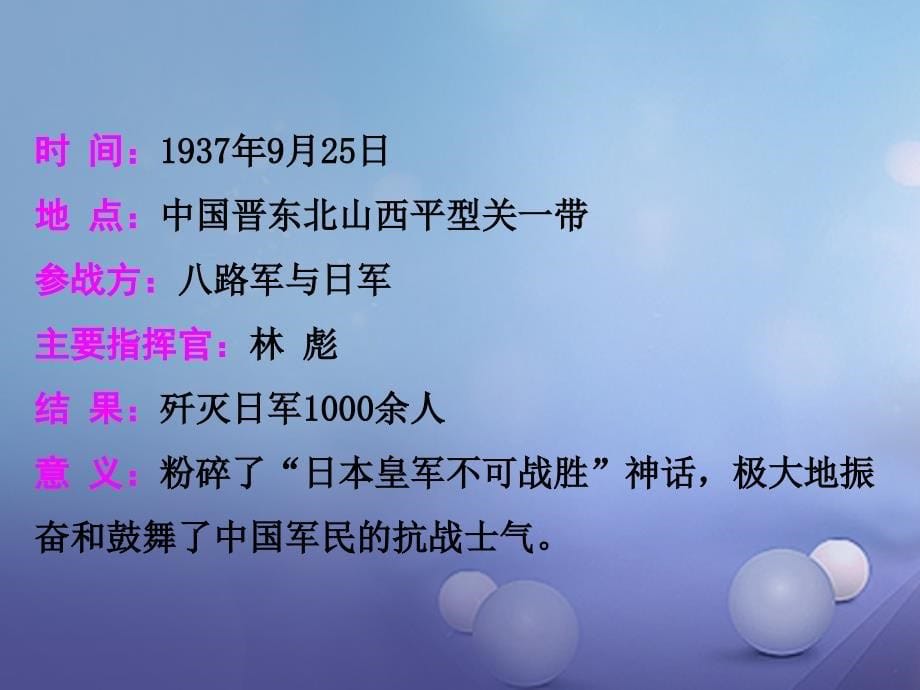 2017秋八年级历史上册 第七单元 中华民族的抗日战争 第18课 敌后战场的抗战教学课件 川教版_第5页