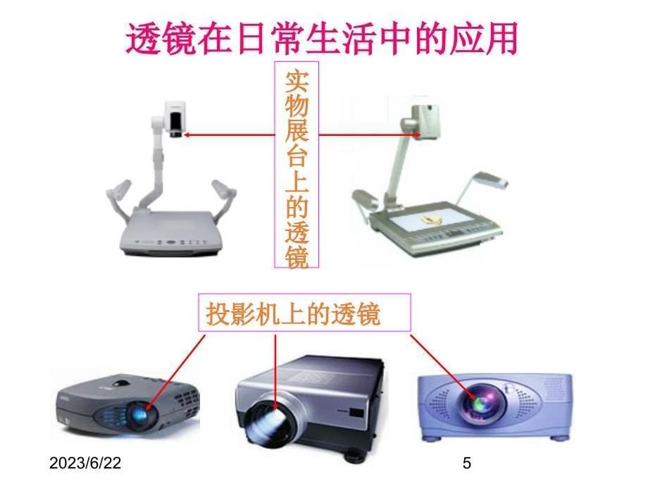 (课堂教学课件）人教版八年级上册物理生活中的透镜及其应用_第5页