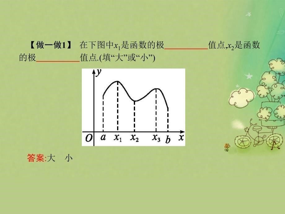 2017-2018学年高中数学 第三章 导数及其应用 3.3 导数的应用 3.3.2 利用导数研究函数的极值课件 新人教B版选修1-1_第5页