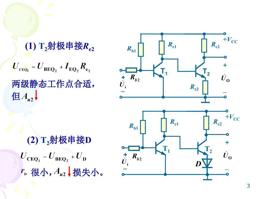 华北科技学院模拟电路第三章教学课件_第3页