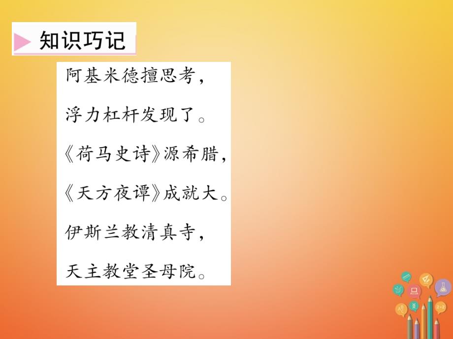 2017年秋九年级历史上册 第三单元 古代文明的传播与发展 第9课 古代科技与思想文化（二）课件 新人教版_第4页