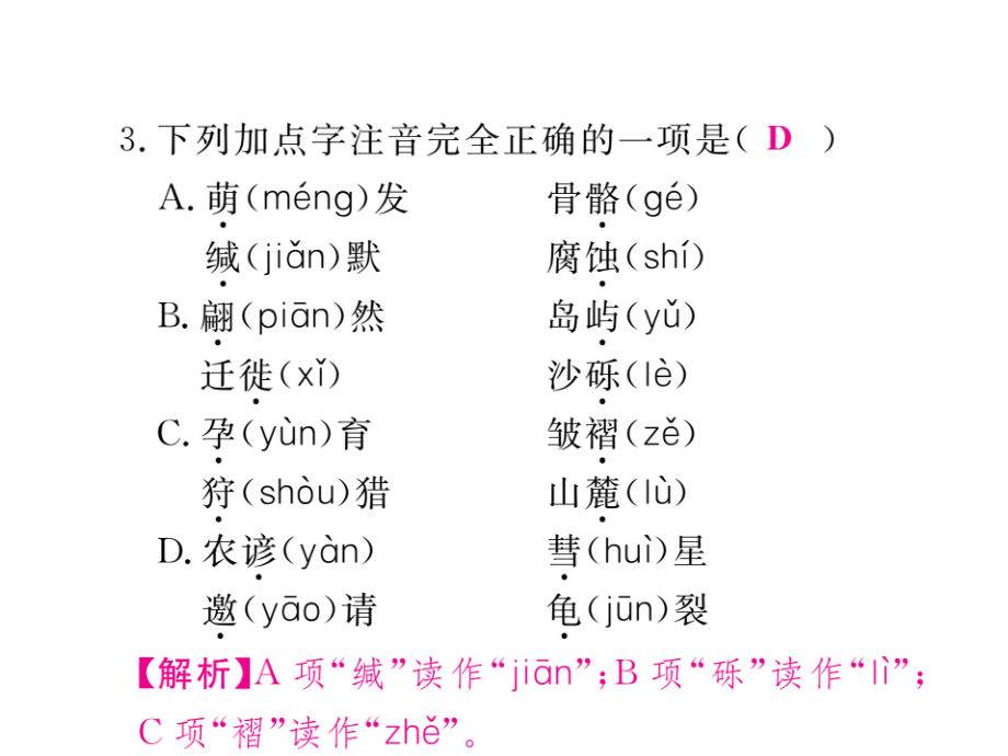 部编版初中语文八年级下册期末复习专题课件全套_第4页