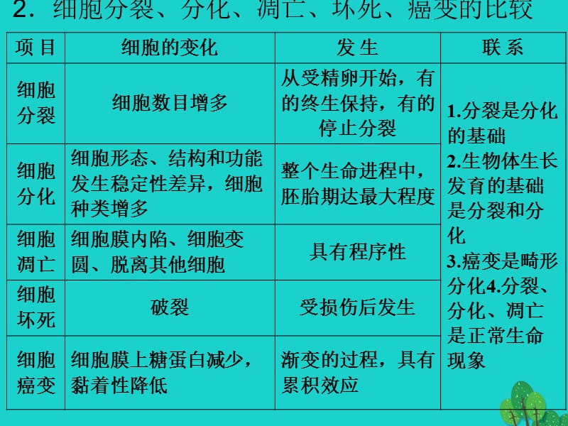 2017年高中生物 第四单元 细胞的生命周期 第二章 细胞的衰老与凋亡章末课件 中图版必修1_第4页