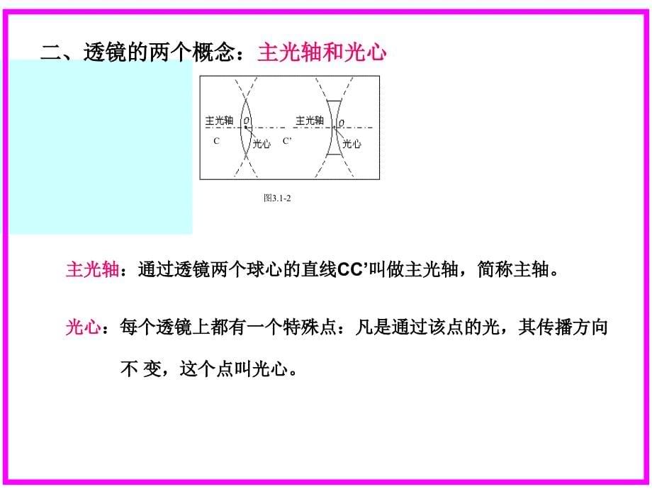 (课堂教学课件）八年级物理：第一节透镜_第5页