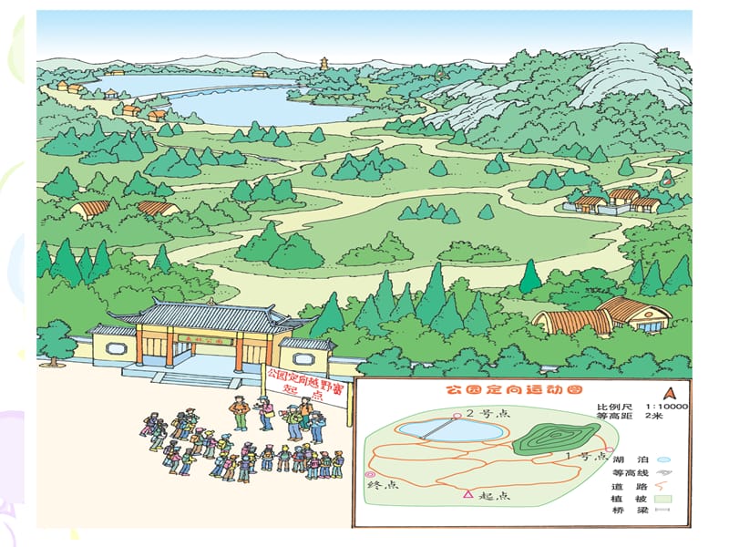 四年级下数学位置与方向例课件_第2页