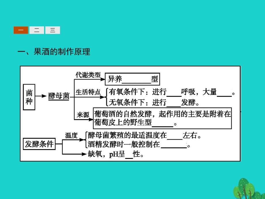 2017-2018学年高中生物 传统发酵技术的应用 1.1 果酒和果醋的制作课件 新人教版选修1_第4页