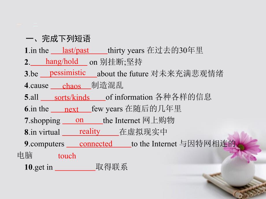 高中英语 Unit 4 Cyberspace 4.2 Lesson 2 Websites优质课件 北师大版必修2_第2页