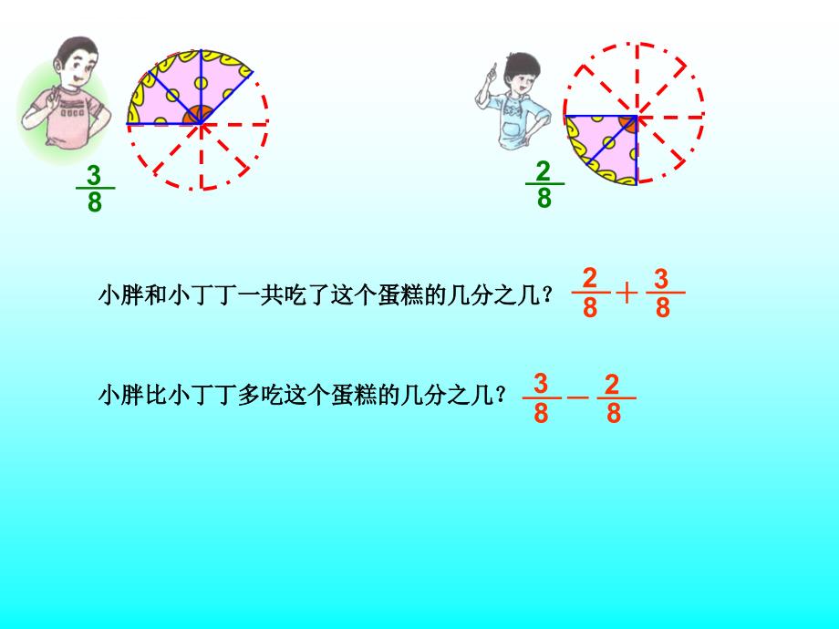 原龙完小人教版小学五年级下册数学同分母分数加减法课件_第4页