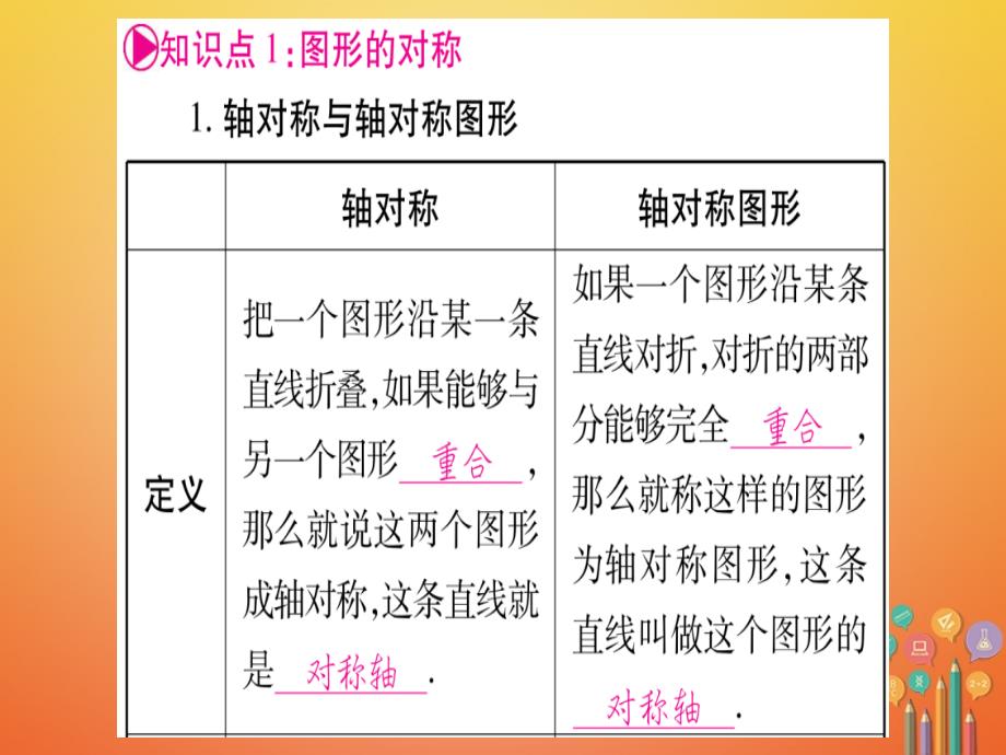 湖北省2018年中考数学复习 第1轮 考点系统复习 第7章 图形与变换 第3节 图形的平移、旋转、对称与位似课件_第3页