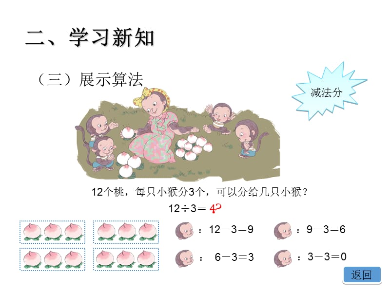 (课堂教学课件）部编版语文课件2.5用2～6的乘法口诀求商1_第5页