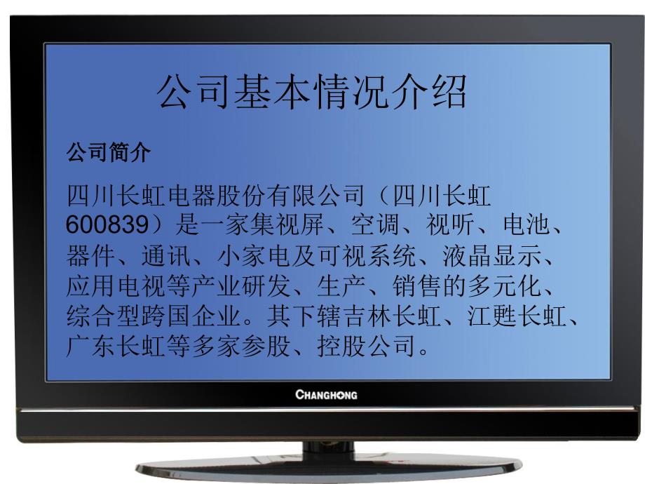 四川长虹财务报表分析课件_第2页