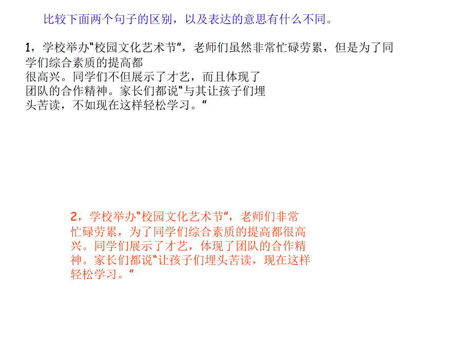 (课堂教学课件）小学六年级语文关联词语总复习_第2页