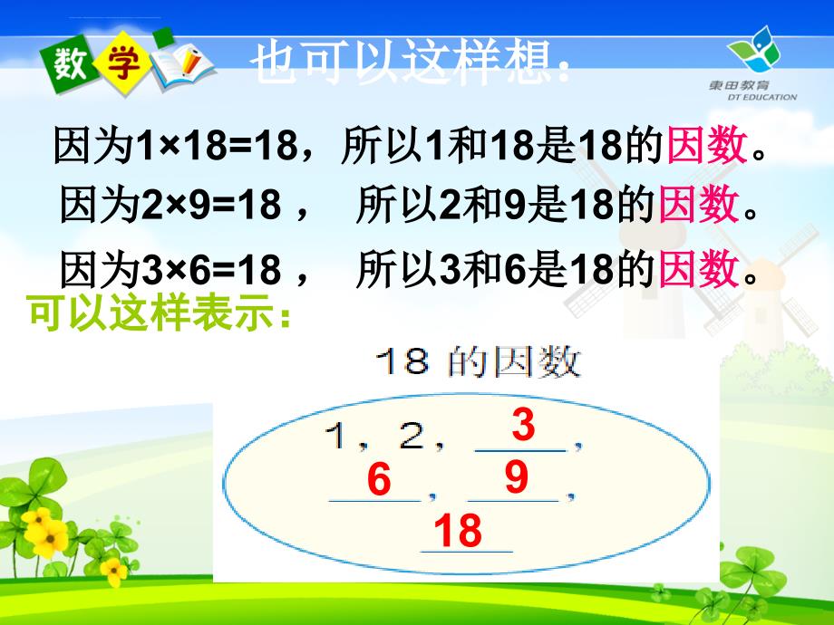 因数和倍数例课件_第3页