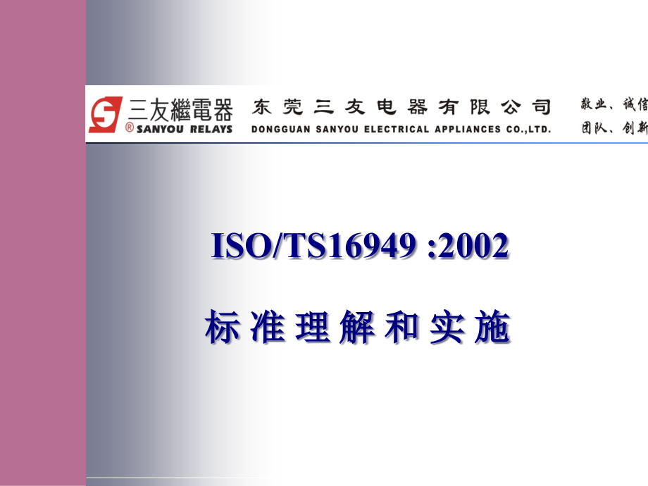 TS16949理解和实施精编版_第1页