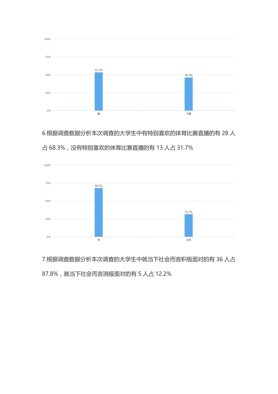 高校在校大学生对体育的关注和了解调查_第4页