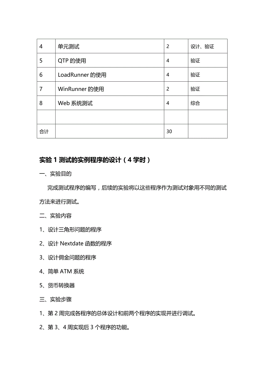 (2020年){生产管理知识}级软件工程专业软件测试技术实验文档马丽_第2页