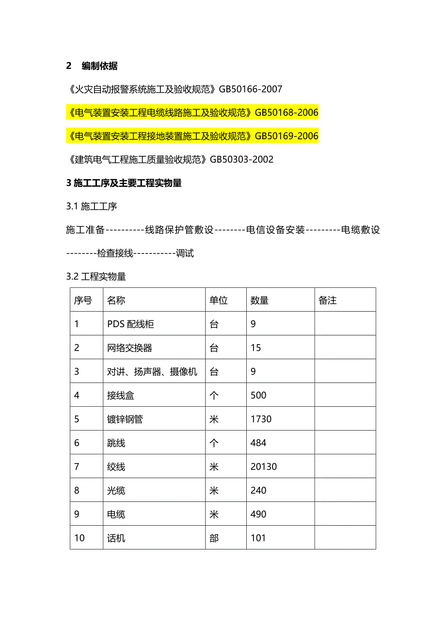 (2020年){生产管理知识}电信工程施工技术方案_第3页