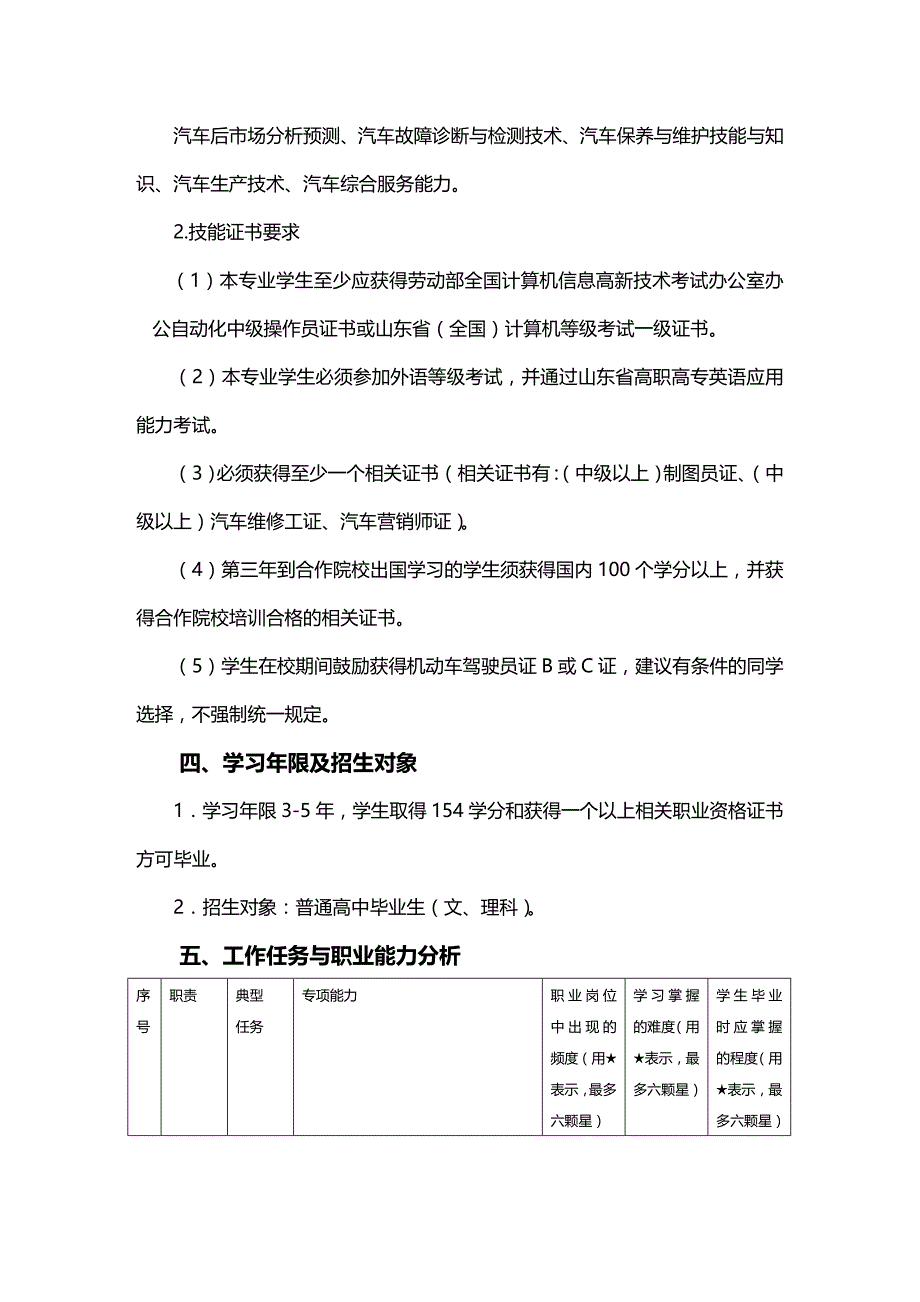 (2020年){生产管理知识}日照职业技术学院汽车检测与维修技术中韩合作_第3页