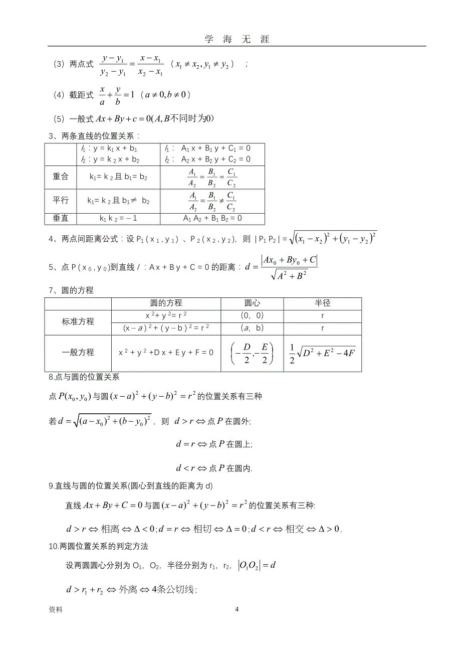 高中数学学考公式(大全)（2020年九月整理）.doc_第4页